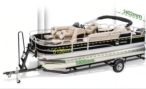 2023 Pontoon Fishing Boat Floatofisher