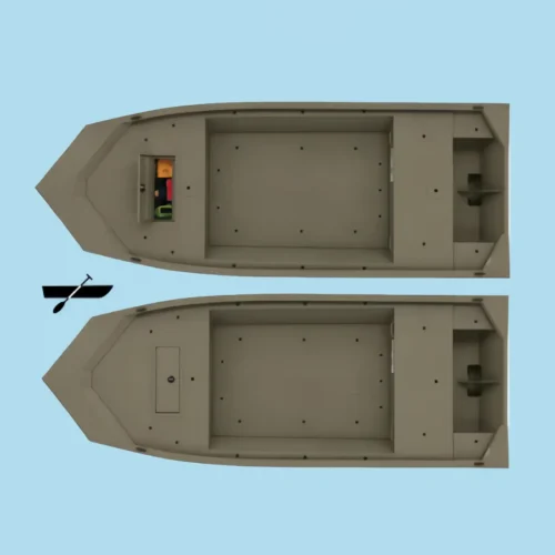 2023 V-runko Jon Boat H2O Hoper -malli